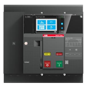 480v ved 100ka 4polet 18000a 1200 i3 1200a 480 i1 indstilling lsigrel measuring touch ekip elektronisk 1200a m xt7l tmax maksimalafbryder