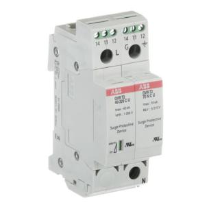 u ts p 40-320 1n t2 ovr aux med bred 6mm 35 plug-in 1kv 1 vpr 320v l-n uc 40ka imax nul 1-polet 1449 ul 2 type transientbeskyttelse