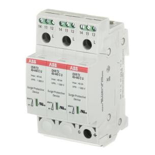 u ts p 40-440 3l t2 ovr aux med bred 4mm 53 plug-in 3kv 1 vpr 880v l-l uc 40ka imax 3-polet 1449 ul 2 type transientbeskyttelse