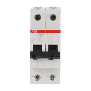 2p 40a dc v 220 ac v 253 10ka b-karakteristik automatsikring