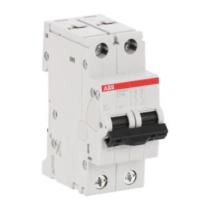 mm 35 bredde vac 440 ka 10 brydeevne karakteristik c 2p 1ampere ring-kabelsko for terminaler s202mtr-c1 rail automatsikring