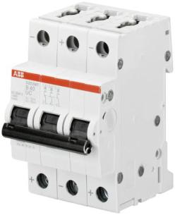 3p 50a dc v 220 ac v 253 10ka b-karakteristik automatsikring