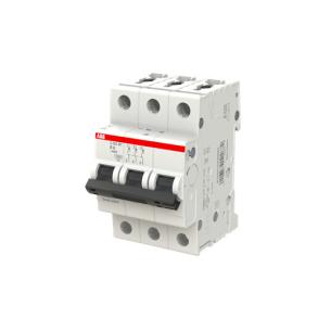 mm 5 52 bredde vac 400 ka 10 brydeevne karakteristik b 3p ampere 6 s203mt-b6 rail automatsikring