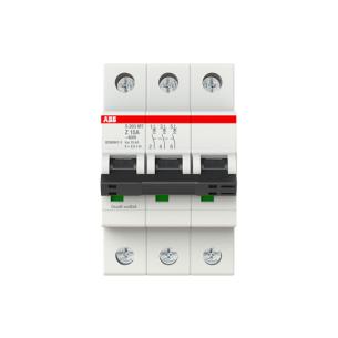 mm 5 52 bredde vac 440 ka 10 brydeevne karakteristik z 3p ampere 15 s203mt-z15 rail automatsikring