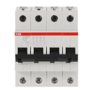 mm 70 bredde vac 400 ka 10 brydeevne karakteristik c 4p ampere 10 s204mt-c10 rail automatsikring
