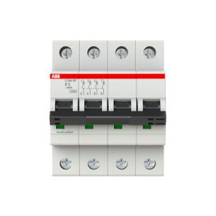 mm 70 bredde vac 400 ka 10 brydeevne karakteristik d 4p ampere 5 s204mt-d5 rail automatsikring