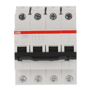 mm 70 bredde vac 440 ka 10 brydeevne karakteristik c 4p 25ampere ring-kabelsko for terminaler s204mtr-c25 rail automatsikring