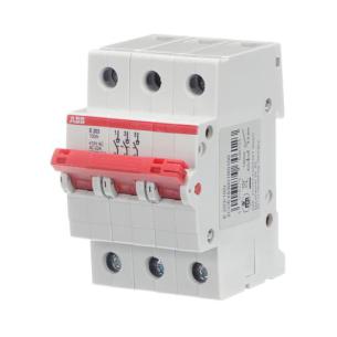 mm 5 52 bredde vac 400 vippearm d r poler 3 ampere 100 afbryder