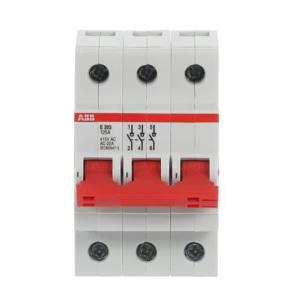 mm 5 52 bredde vac 400 vippearm d r poler 3 ampere 125 afbryder