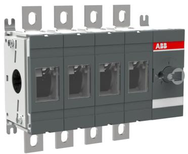 ot400e40 drejegreb uden jre h til aksel bundmontage ac-23 690v ved 400a 4-polet lastafbryder