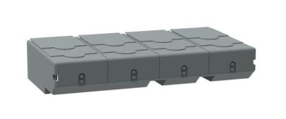 oss400g4ssl 400 os200 for bred 200mm plastik gr side venstre snap-on 4-polet kort kning terminalafd