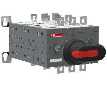 ot250e03wy bolttilslutning bundmontage ac-22 ac-21 415v til op ved 250a i-0-ii 3-polet omskifter