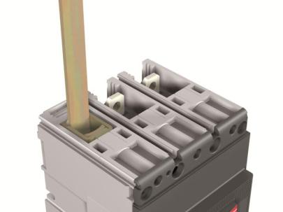 3stk xt4 til passer csa ul 2kabel klasse 185mm2 6 x 1 awg 250 10 x 1 cu-leder for klemme