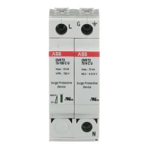 u p 15-150 1n t2 ovr bred 6mm 35 plug-in 2kv 1 vpr 150v uc 15ka imax nul 1-polet 1449 ul 2 type transientbeskyttelse