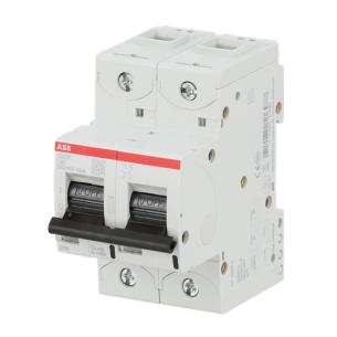 s802p-c80 mm 0 54 bredde vac 415 240 ka 50 brydeevne karakteristik c type performance high 2p ampere 80 automatsikring