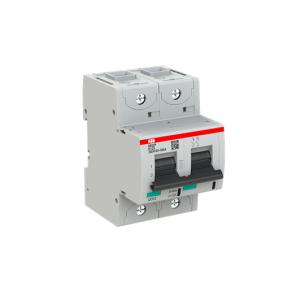 s802p-d125 mm 0 63 bredde vac 415 240 ka 50 brydeevne karakteristik d type performance high 2p ampere 125 automatsikring