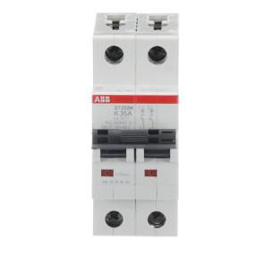 godkendt csa ul bred 35mm ac 400v 230 ka 10 brydeevne k-karakteristik 2-polet 35a k automatsikring