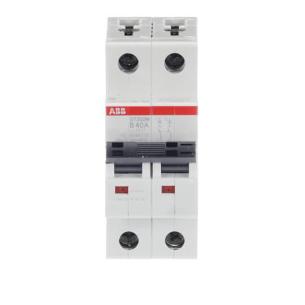godkendt csa ul bred 35mm ac 400v 230 ka 10 brydeevne b-karakteristik 2-polet 40a b automatsikring