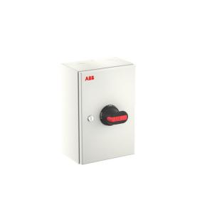 pistolgreb sort ip65 lpladekapsling st 0nc 0no contact aux monteret 45kw 80a ac23 415v 3-polet vedligeholdelsesafbryder