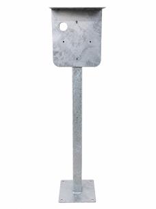 1480x300x383mm exo viaris styk 1 til tag 1 med enkelt stander galvaniseret