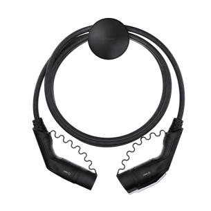 mm 119 sort elbil og ladekabel til kabelholder chill zaptec