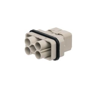 hq size installation connection crimp 6 poles of number a 40 v 690 male connectors plug-in industry insert contact