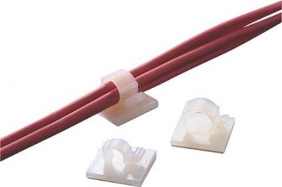 ra6 0mm 6 hvid kabelholder