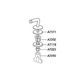 komplet aqua til beslag fast pressalit