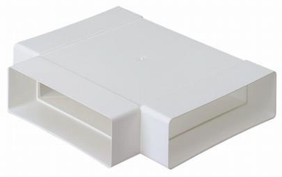 system100 fladkanal f t-stykke plast