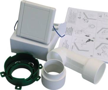 hvid fitting m design sugekont