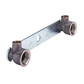 dobbelt kvinkel d bagplade flad m 2 15mmx1 blok viega