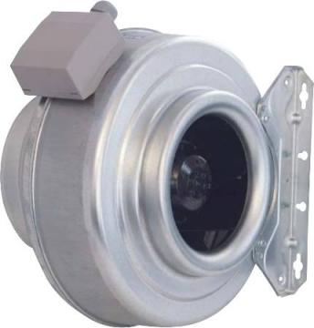 beslag med 200mm l k200 kanalventilator sileo systemair