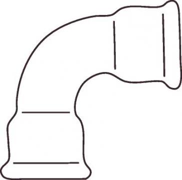 muffe muffe 90gr jning b sort 2