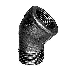 muffe-nippel 4 1 1 sort 45 vinkel kort fischer georg