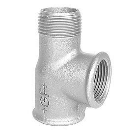 b hovedl p gevind udvendig med 4 3 galvaniseret tee fischer georg