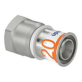 2 1 x mm 20 muffe med kobling plus s-press uponor