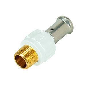 34 x mm 20 gevind udvendig pres pvdf kobling pres henco