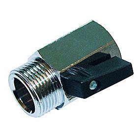 ndtag h med forkromet n m kuglehane