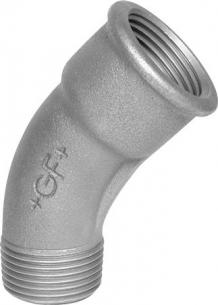 1 nippel muffe lang sort 45 jning b