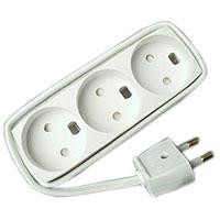 hvid blindhul pillesikring ledn 5m 2 m se 3-stikd