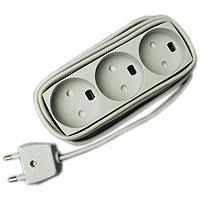 lysegr ledning meter 5 1 med jord uden se 3-stikd