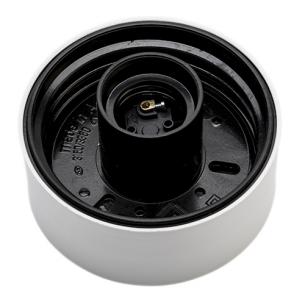 hvid ip40 95mm e27 lige armatur