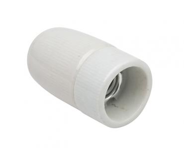 glaseret e14 nsfatning porcel