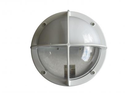 hvid - ip44 rm halvsk m e27 skotlampe mia