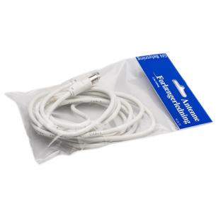 gn-pak hvid 5m 2 ngerledning forl antenne