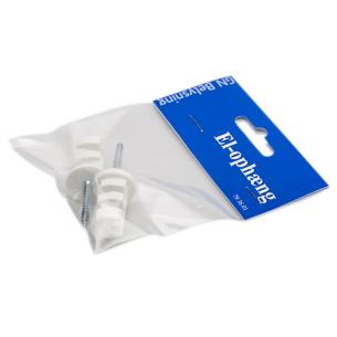 gn-pak stk 2 hvid skrue m ng el-oph