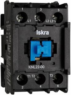 22-00 knl - 230v 22a 11kw kontaktor iskra