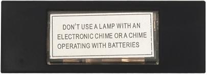 sort belysning m rtrykknap d