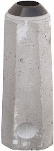 mm 700x355 beton armeret fundament