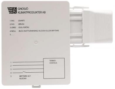 400v radiator oliefyldt til koblingsboks